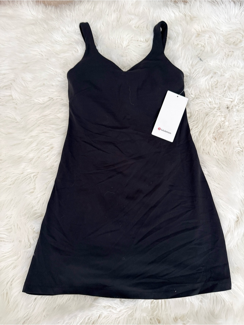 lululemon athletica Black Tank Dress